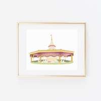 Prince Charming's Regal Carousel Print - Thumbnail 2