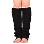 Christmas  Straight Leg Warmers with Button Lace Knitting Socks Leg Sets-2
