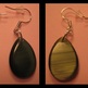 Cats Eye Glass Earrings - Thumbnail 2