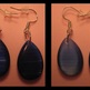 Cats Eye Glass Earrings - Thumbnail 3