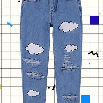 Cloud high waist jeans - Thumbnail 4