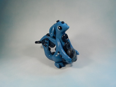 Blue Spotted Rock Dragon