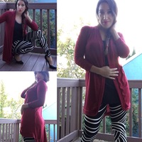 Ella Slit-back Duster with Leggings Set - Thumbnail 1