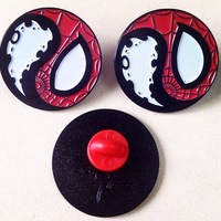 Spidey Venom Yin-Yang Pin - Thumbnail 1