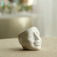 Gardening Flowerpot Fleshy Creative Flower Ceramic Pots Succulents Flowerpot Ornaments - Thumbnail 2