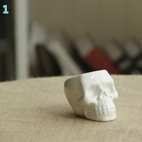 Gardening Flowerpot Fleshy Creative Flower Ceramic Pots Succulents Flowerpot Ornaments - Thumbnail 3