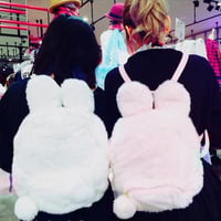Furry Rabbit Plusb Winter Backpack - Thumbnail 2