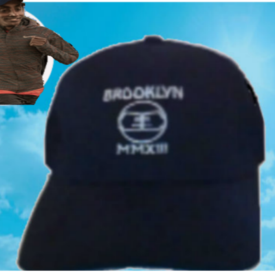 "brooklyn" runner's cap (black)