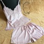 Babygirl Pale Pink Satin Set-1