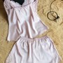 Babygirl Pale Pink Satin Set-2