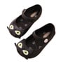 Kitty cat jelly shoes (color black)-1