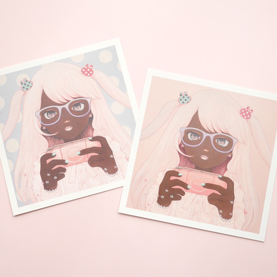 Post card set gamergirl 3