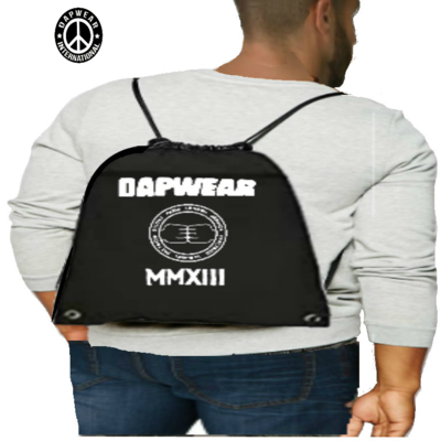 Stylish drawstring dapwear back pack