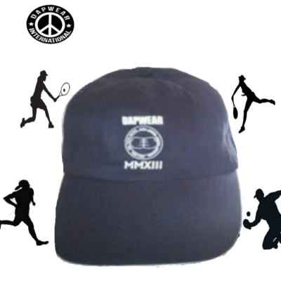 "dapwear" (soft cover) all-sports cap (black)