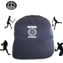 "DAPWEAR" (SOFT COVER) ALL-SPORTS CAP (Black)