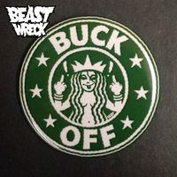 BUCK OFF 2.25" button - Thumbnail 1