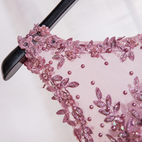 Charming A-line lace short prom dress,homecoming dres - Thumbnail 2