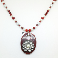 Red Resin Necklaces (3 Styles) - Thumbnail 3