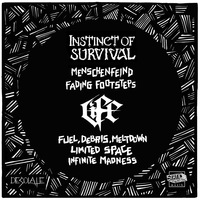 LIFE / INSTINCT OF SURVIVAL - "Life Survival"  split 7" - Thumbnail 1