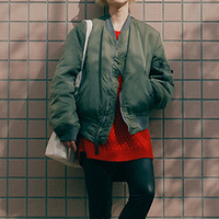 UNISEX FOREVER MA-1 JACKET ( 3 COLOR ) - Thumbnail 2