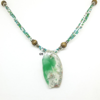 Green Natural Stone Necklaces (4 Styles) - Thumbnail 3