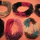 3 Color Stretchy Seed Bead Bracelets - Thumbnail 1