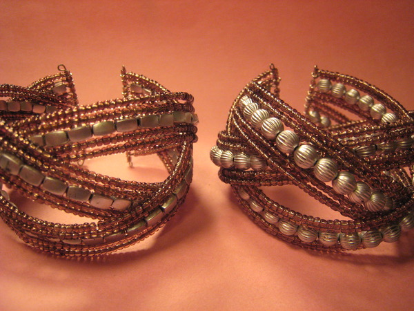 Rodeo Dust Seed Bead Cuff Bracelets