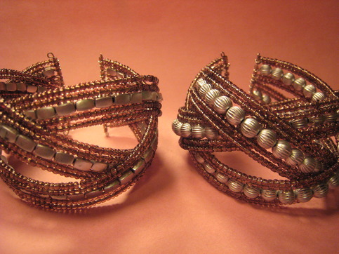 Rodeo Dust Seed Bead Cuff Bracelets