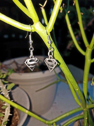Man of Steel earrings