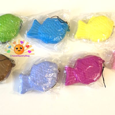 Taiyaki fish squishy charms - Thumbnail 4