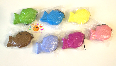 Taiyaki Fish Squishy Charms