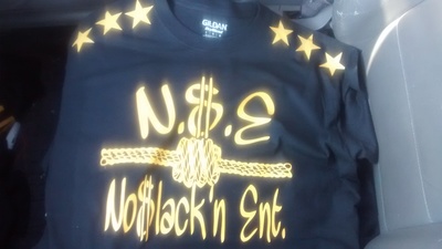 N$E No$lacknEnt. (Black&Yellow) Business Shirt.