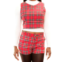 Vintage Plaid Clueless Set (medium/large)