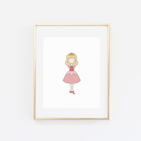 Kiddo Classic Sleeping Beauty Print - Thumbnail 2