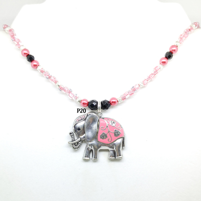 Pink and purple elephants (2 styles) - Thumbnail 2