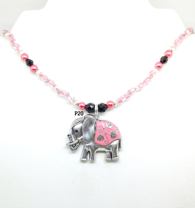 Pink and Purple Elephants (2 Styles)