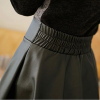 Black pu skirt - Thumbnail 2