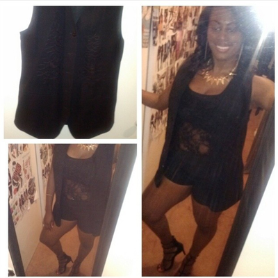 Black vest 