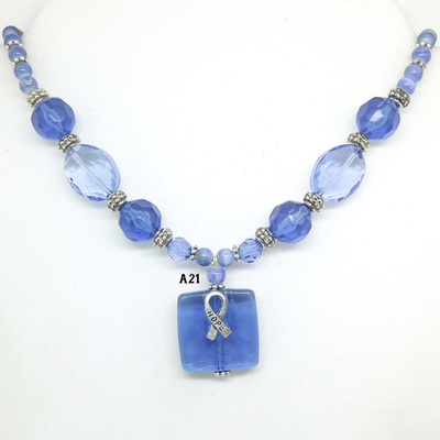 Colon cancer awarness necklace (3 styles) - Thumbnail 5