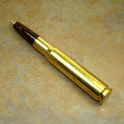 Wenge .50 Caliber Bullet Pen