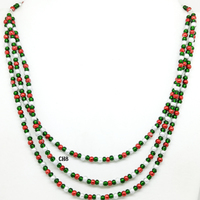 Christmas 3 Strand Necklaces (2 Styles) - Thumbnail 1