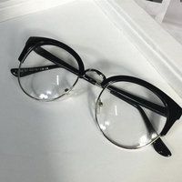 Vintage Transparent Glasses - Thumbnail 1