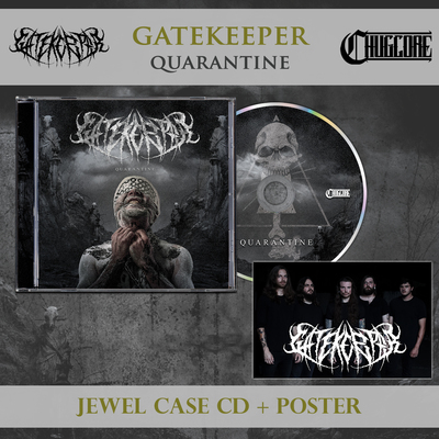 Gatekeeper - quarantine cd & poster