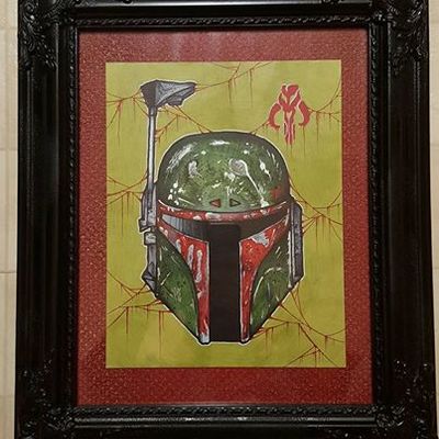 Boba fett custom artwork