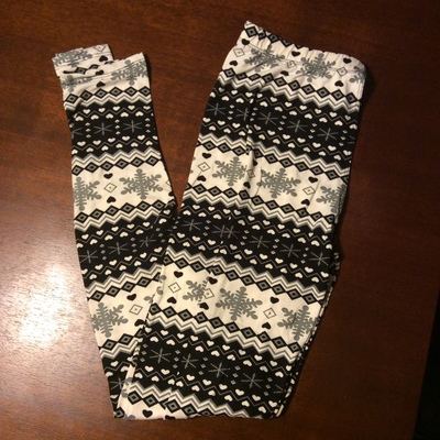 Falling flakes leggings