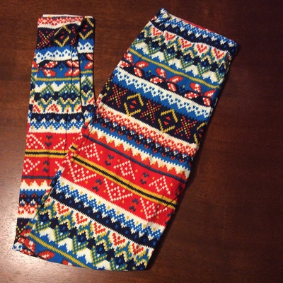 Winter Brights Leggings