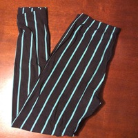 Blue Striped Leggings - Thumbnail 1