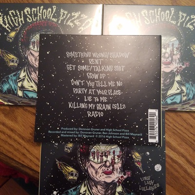 High school pizza - "lunch lady lullabies" cd