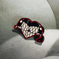 Heart Butt Enamel pin