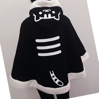 Kawaii Cat Hoodie Cloak Cape SP168284 - Thumbnail 2